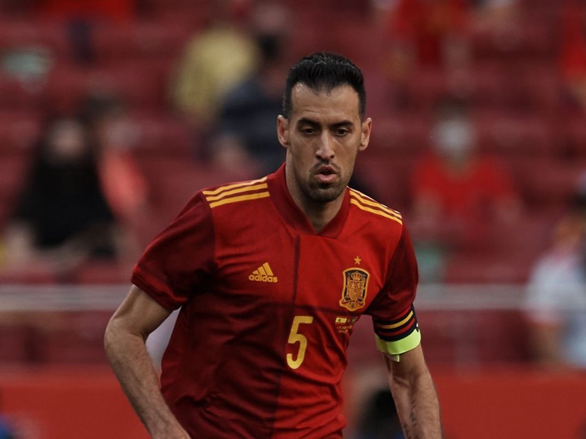 Sergio Busquets del pozititv me koronavirus në prag të Euro 2020