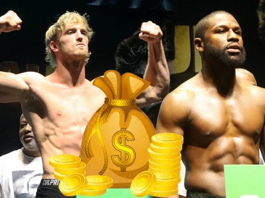 Mësohet shuma që fituan Mayweather dhe Logan Paul nga meçi ekzibicional