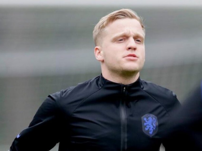 Legjenda e Unitedit me mesazh për Van de Beek pas kalimit te Everton