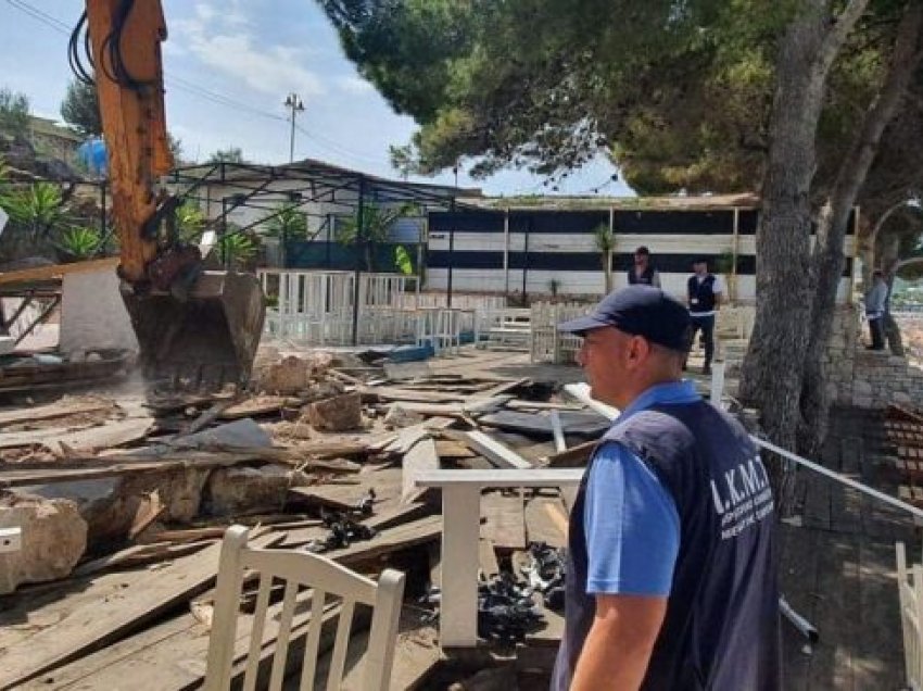 Çuçi bën bilancin e javës së parë për operacionin “Bregdeti ynë”: 35 objekte pa leje të shembura në Ksamil, Sarandë e Velipojë