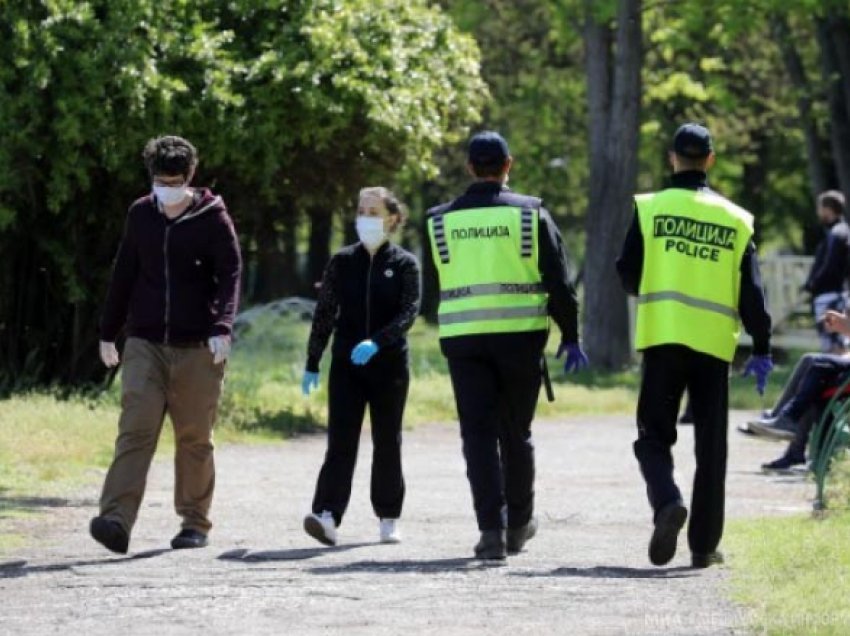 825 gjoba për mosmbajtje të maskës, 47 shkelje të orës policore