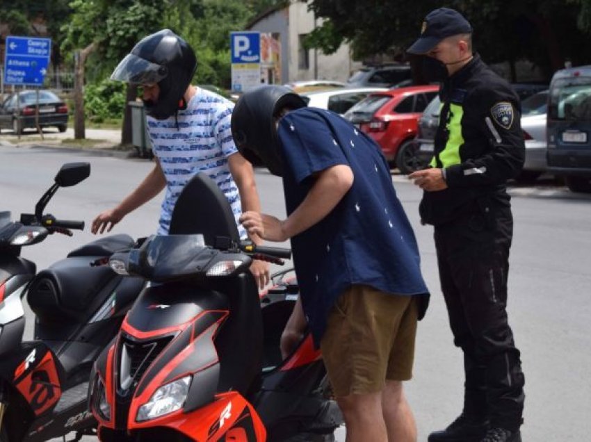 Për një ditë janë gjobitur mbi 100 motoçiklistë në Maqedoni