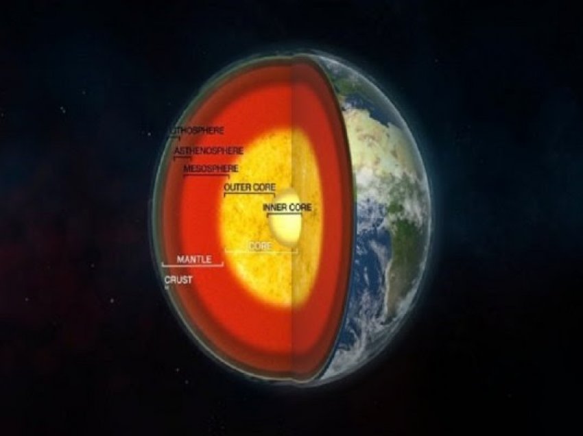Misteri në qendër të Tokës: Bërthama po bëhet më e trashë në njërën anë