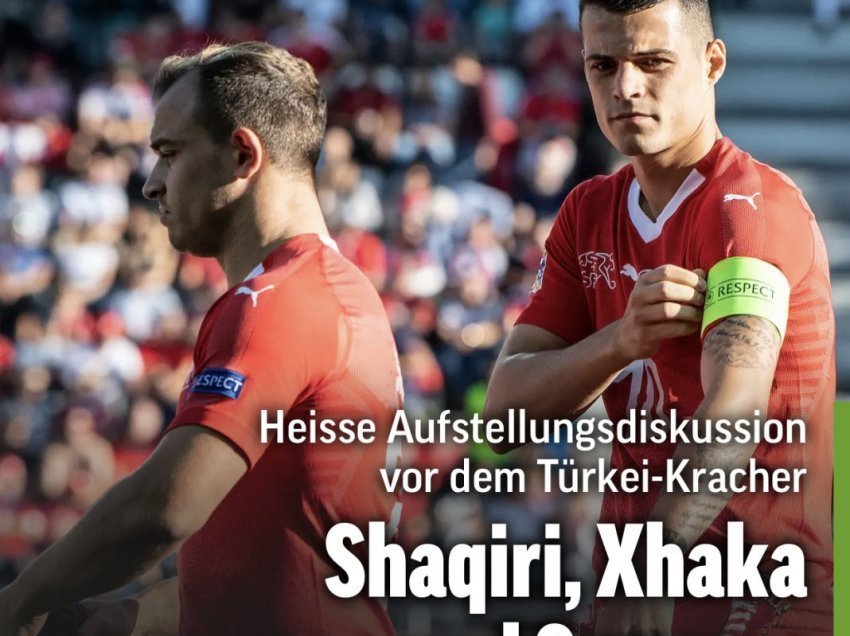 Polemikë e nxehtë mes yjeve para ndeshjes mes Zvicrës dhe Turqisë. Në qendër të debatit Shaqiri, Xhaka...