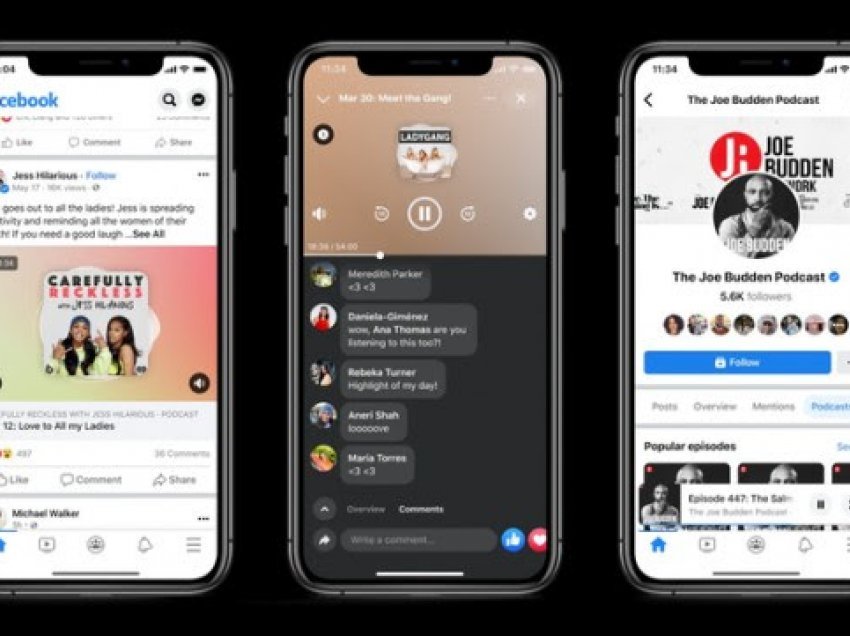 ​Facebook prezanton aplikacionin për biseda të drejtpërdrejta audio