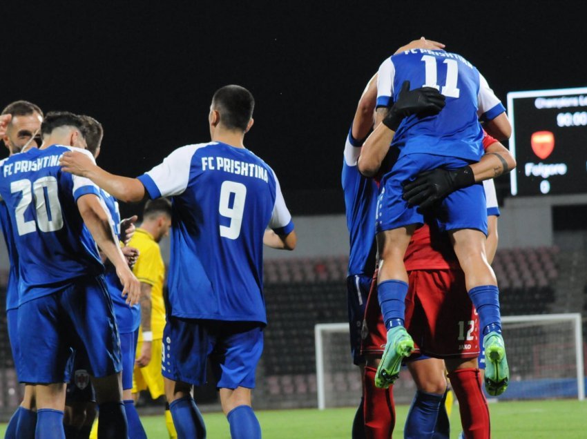 Prishtina rrëzon Folgoren në Champions League