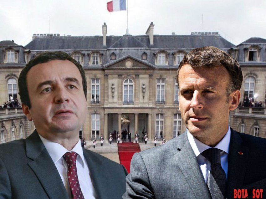 ​Kurti pritet sot nga Macron në Pallatin Elisee