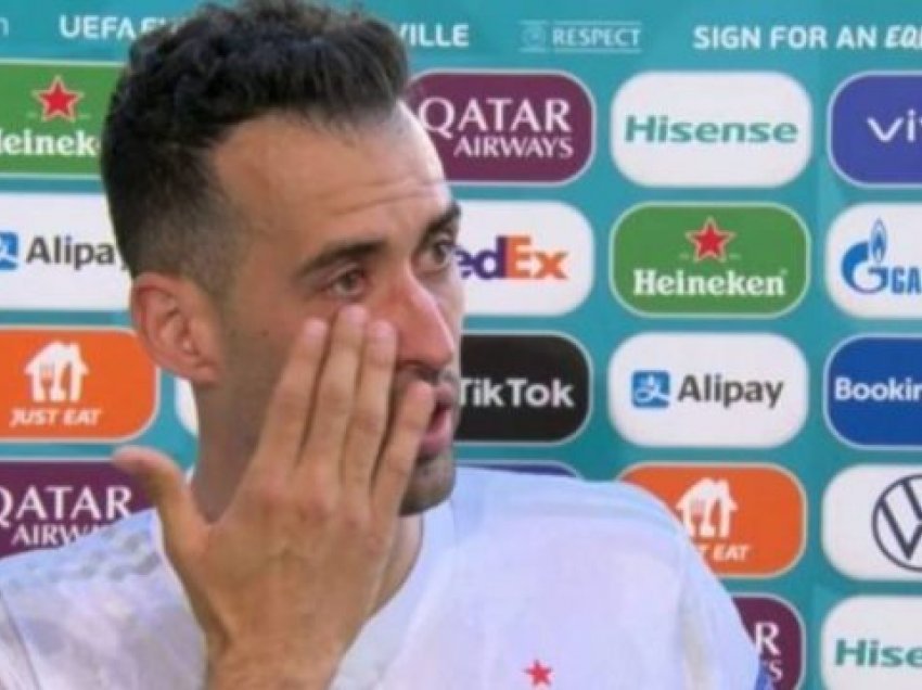 Busquets emocionohet pasi Spanja e kaloi grupin në Euro 2020