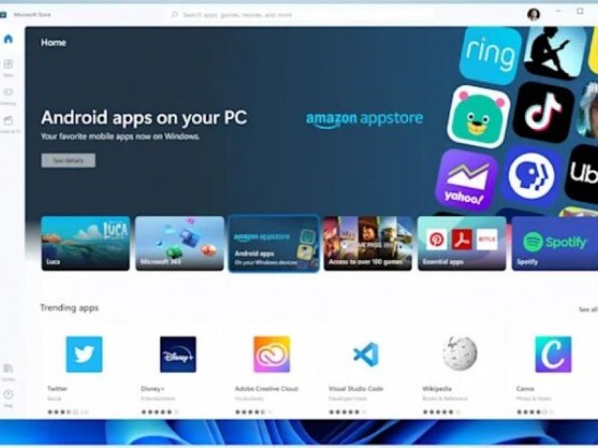 Si mundësohet funksionimi i aplikacioneve Android në Windows 11?