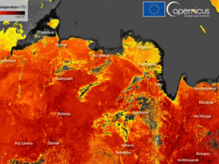 Në Siberi regjistrohen temperatura alarmante prej 48 gradë Celsius