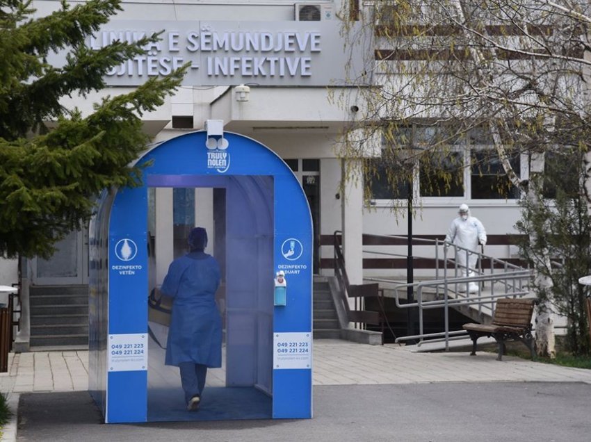 96 pacientë po trajtohen në klinikat dhe spitalet COVID