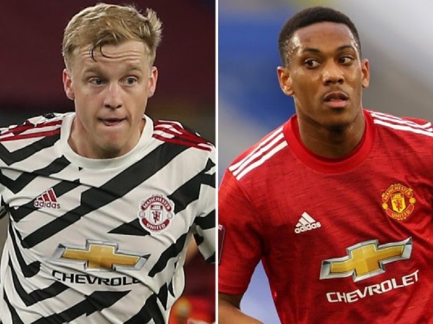 ​Van de Beek dhe Martial mund të largohen nga Manchester United