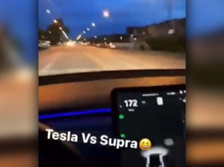 Gara në një rrugë lokale të Kanadasë me siguri do t’ju kushtojë shtrenjtë shoferëve të Tesla Model 3 dhe të Toyota Supra