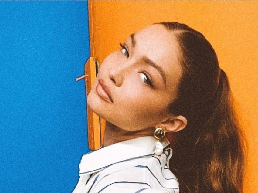 Ngjyra e zjarrtë e flokëve të Gigi Hadid