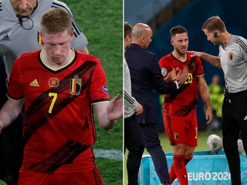 ​De Bruyne dhe Hazard mungojnë kundër Italisë