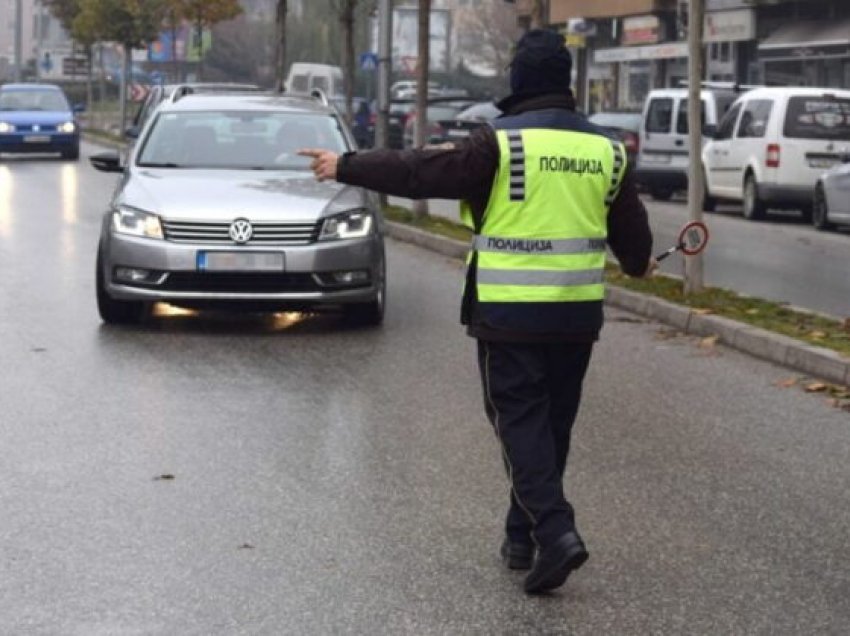 Gjoba për 183 shoferë dhe 30 këmbësorë në Shkup