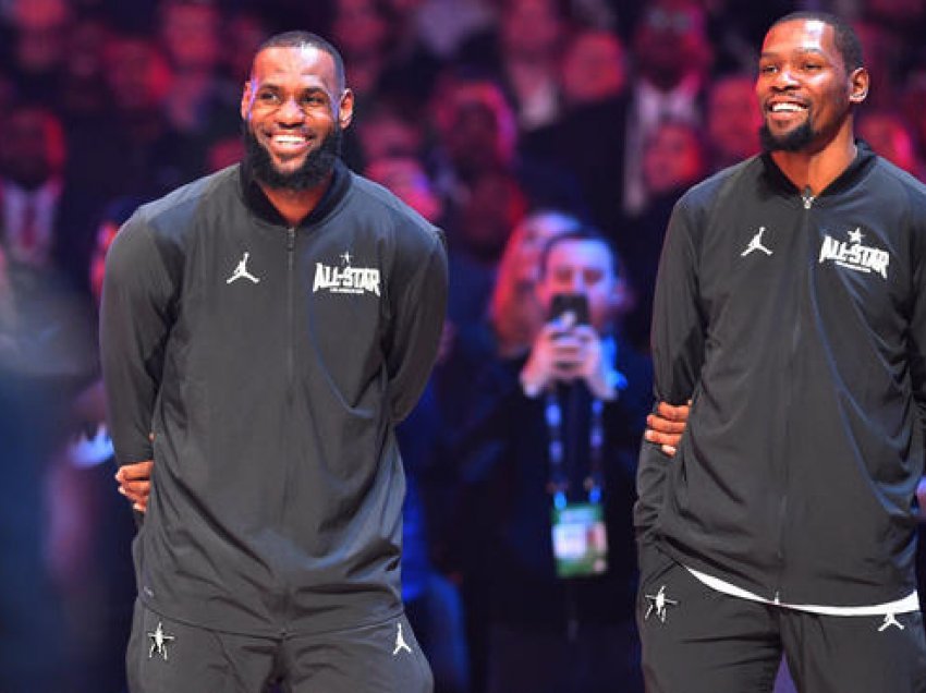 LeBron - Durant, ylli i Lakers në skuadër me Giannis