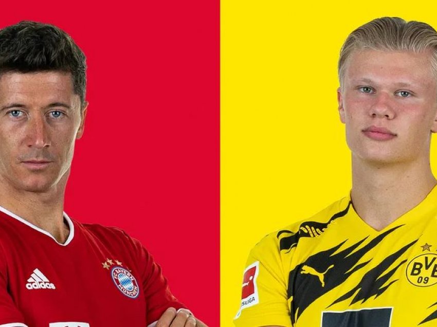 Bayern Munchen – Borussia Dortmund, formacionet zyrtare