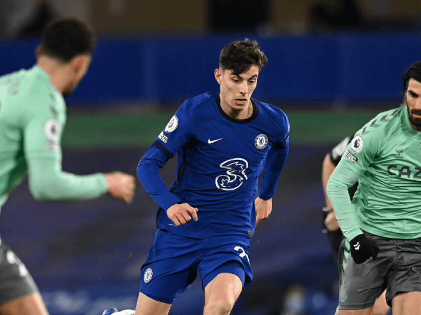 Realizon Havertz, Chelsea në epërsi kundër Evertonit