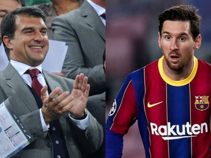 “Messi do të qëndrojë, lojtari më i mirë në botë e dashuron Barçën” – Laporta me deklaratë të madhe pasi që shpallet president