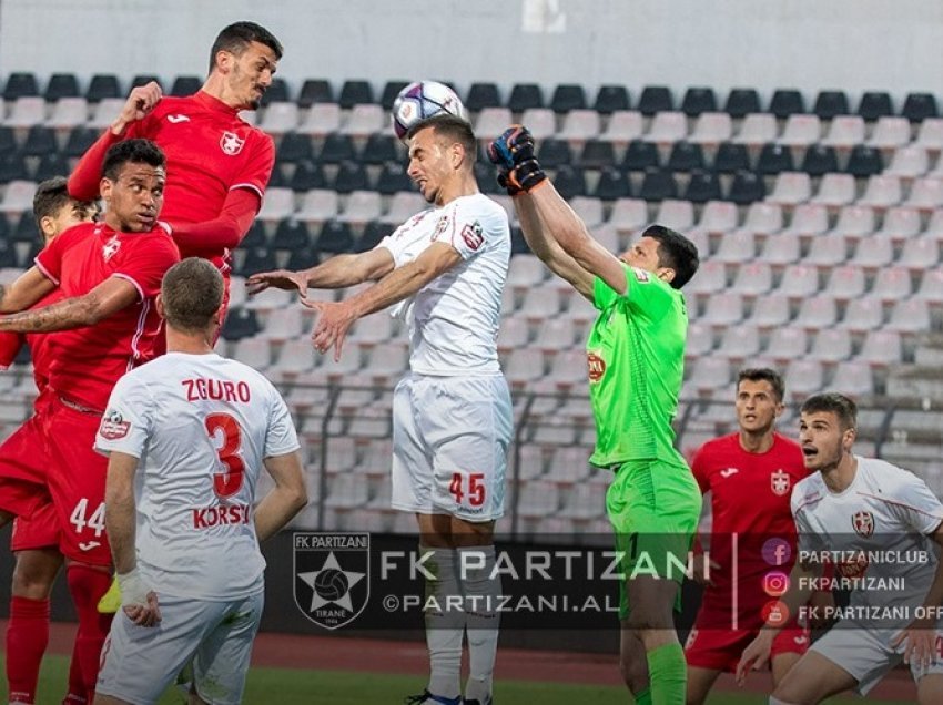 Skënderbeu, ndaj Partizanit fitore morali