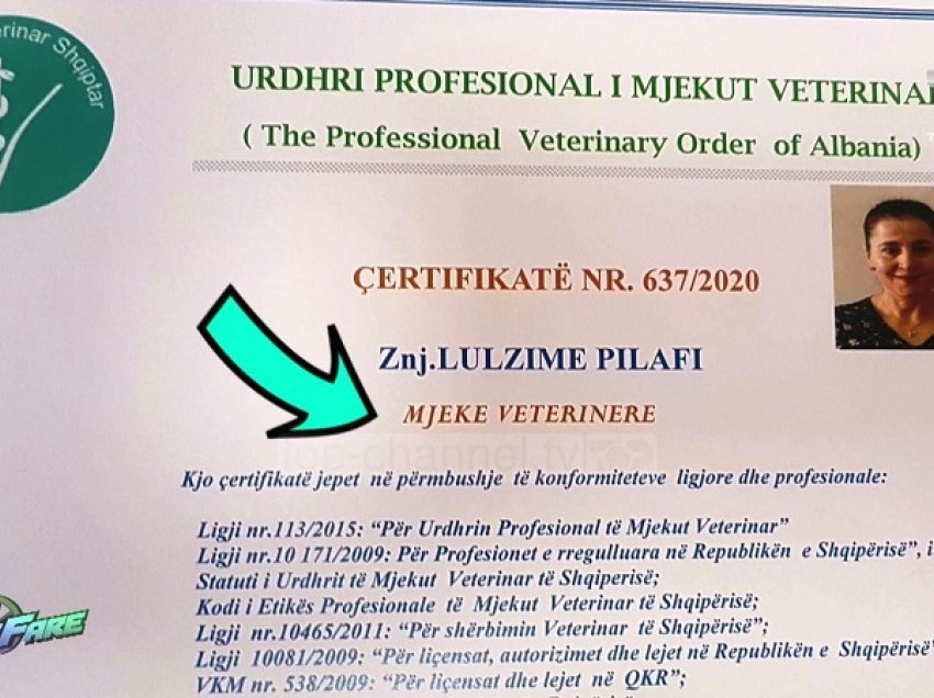 Veterinerja firmos dokumentat shtetërore me titullin Doktor i Shkencave, pa e patur/ Ministria e Bujqësisë: Nuk ka shkelje!