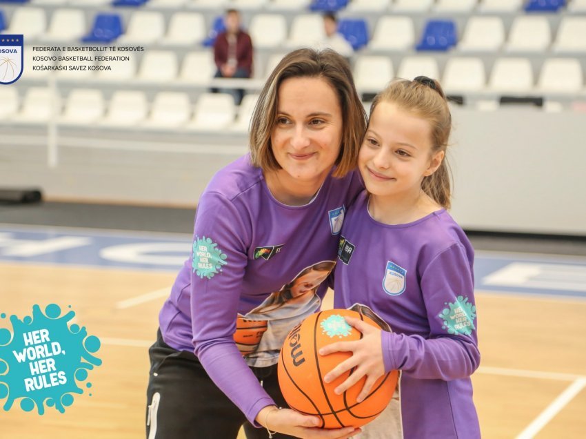 Dushku: Qëllimi i kampanjës është rritja e pjesëmarrjes së vajzave në basketboll