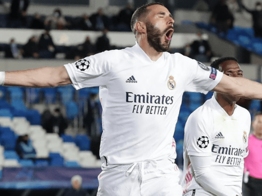 Benzema në histori! Si ai vetëm Raul dhe Messi në Champions