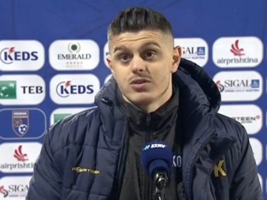 Rashica: Do të dalloj loja kundër Suedinë