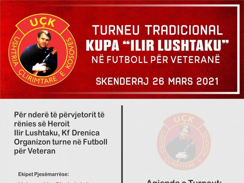 Gjithçka gati për turneun Kupa ‘Ilir Lushtaku’ 