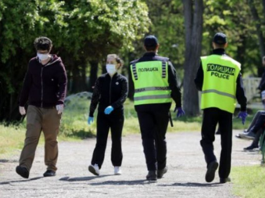 Gjobiten 571 persona për mosmbajtje të maskës