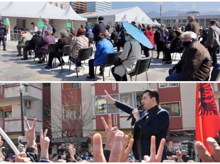 “Vazhdon infektimi masiv”/ Rama ironizon takimet e Bashës në Fier dhe publikon fotot