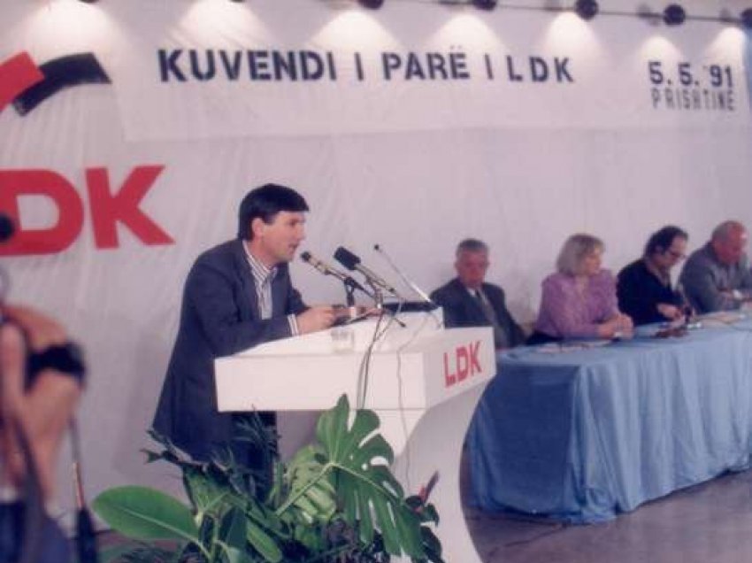 Kuvendi i parë i Lidhjes Demokratike të Kosovës