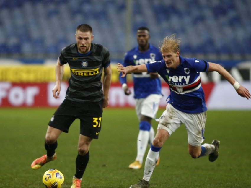 Inter – Sampdoria, formacionet zyrtare