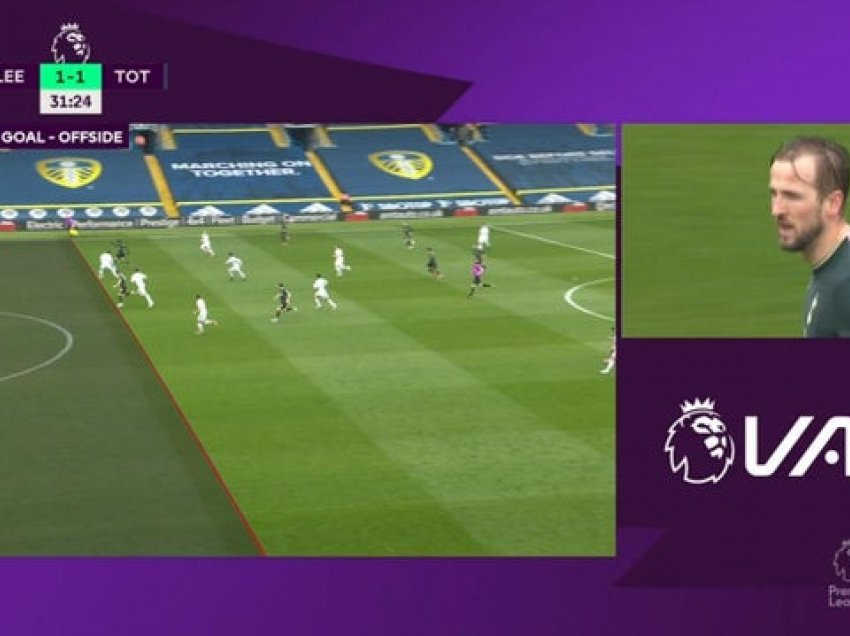 “VAR” anulon golin e Harry Kane, sulmuesi anglez nuk mund të besonte