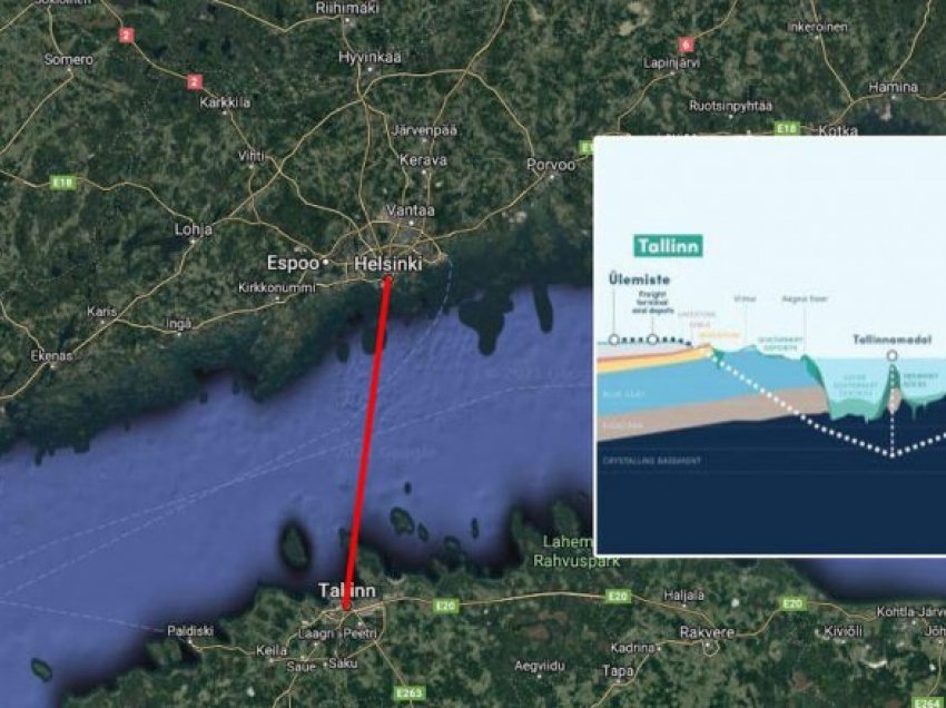 Finlanda dhe Estonia ndërtojnë tunelin më të gjatë hekurudhor në botë nën det