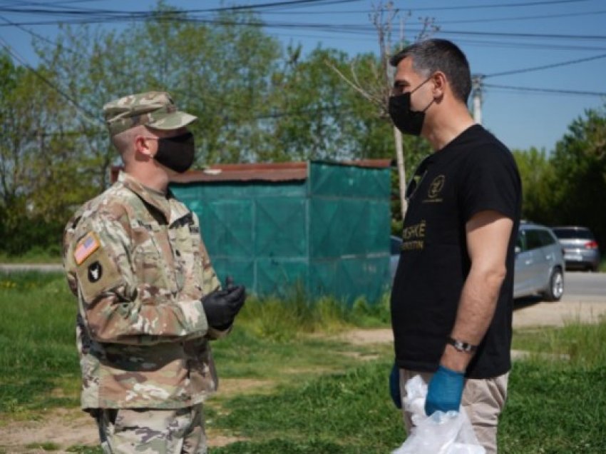 Vushtrria dhe KFOR-i në aksionin “Për një ambient të pastër”, pastrojnë fshatin Maxhunaj