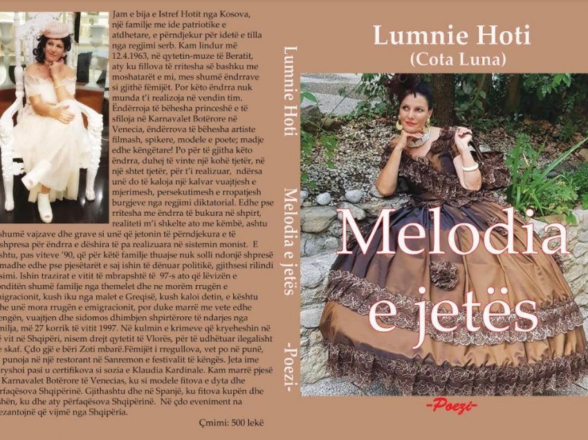 “Melodia e jetës” vëllimi me drithërime poetike i Lumnie Hotit