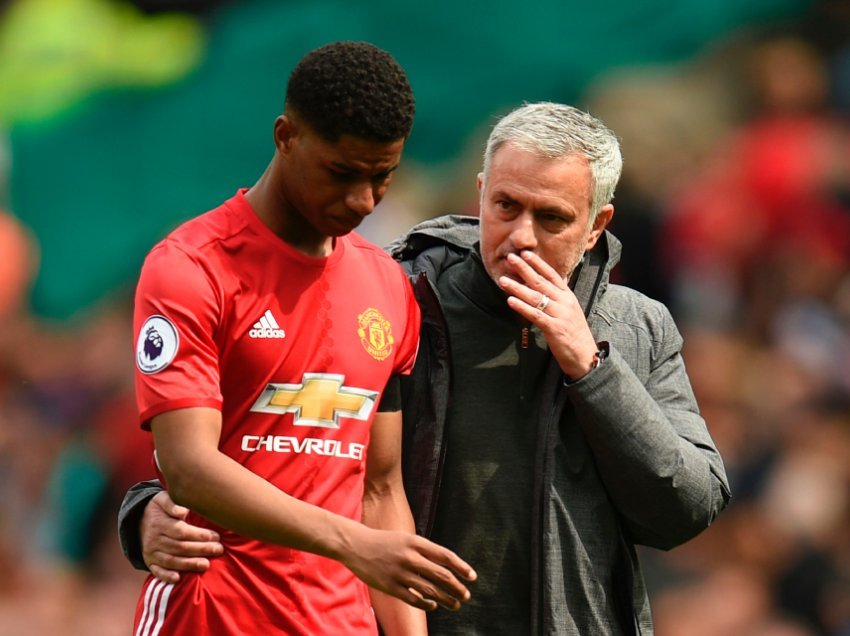 Rashford sulmon Mourinhon