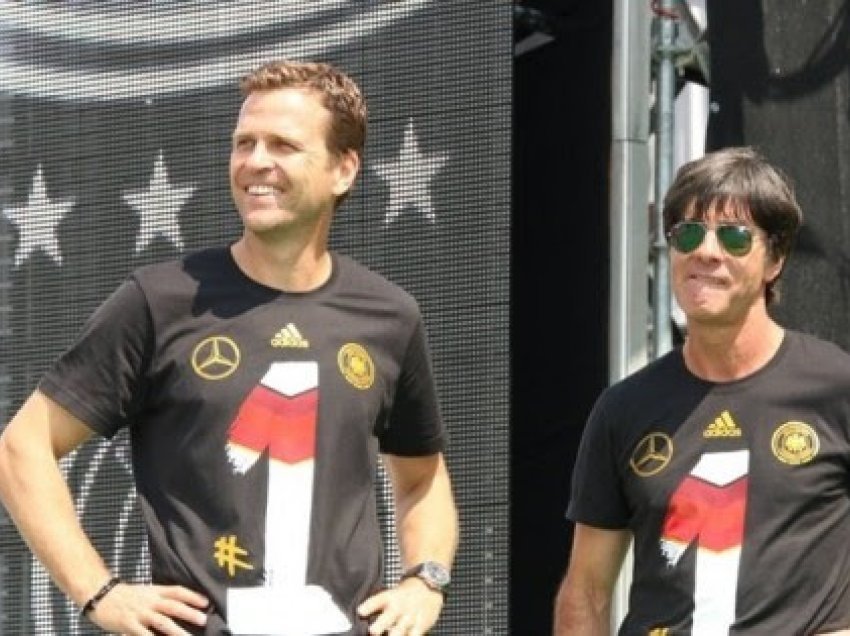 Bierhoff tregon pasuesin e Joachim Low në stolin gjerman