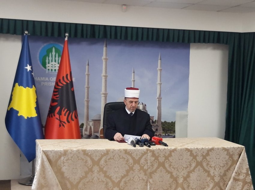 Tërnava uron Bajramin: Namazi falet, por s’ka ceremoni nëpër xhamia