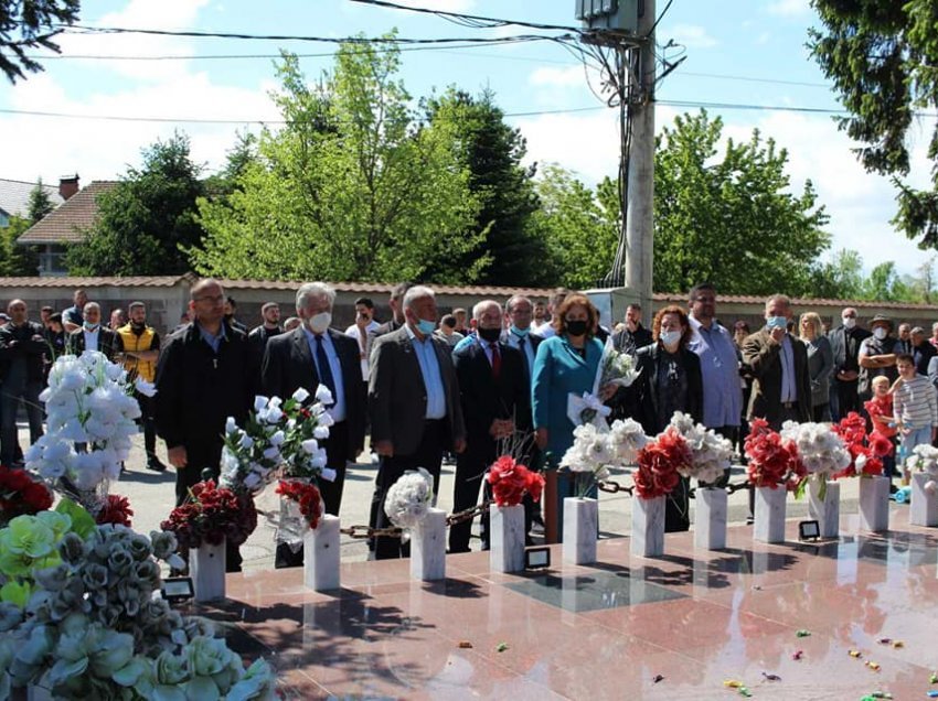 Homazhe tek lapidarët e dëshmorëve në Qyshk, Zahaq, Pavlan dhe Llabjan afër Pejës 