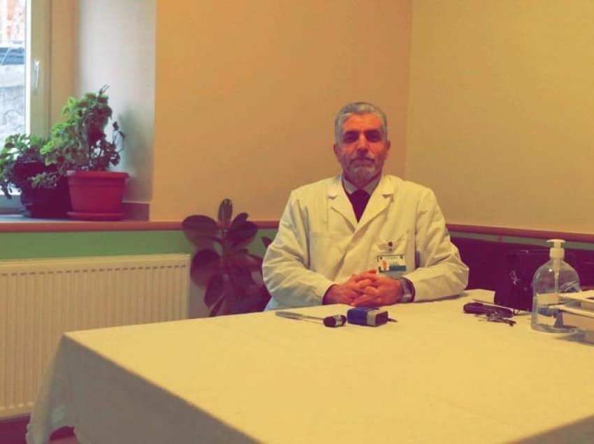 Vdes Shefi i Repartit të Fiziatrisë në Spitalin e Mitrovicës, doktor Bedri Bimbashi