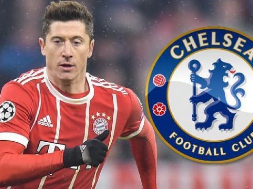 Chelsea pas Lewandowskit