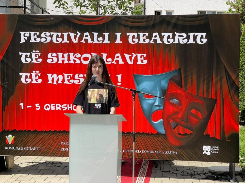 Gjilani nis Festivalin e teatrit të shkollave të mesme