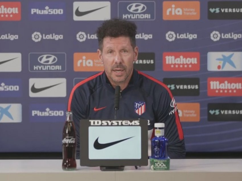 Simeone flet para ndeshjes finale të La Ligas