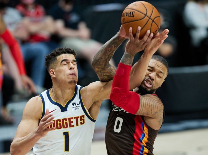 Denver Nuggets mposhten nga Portland Trail Blazers në duelin e parë të “Play Off-it”