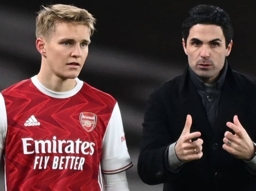 Arteta optimist se Arsenal do ta mbajë Odegaardin