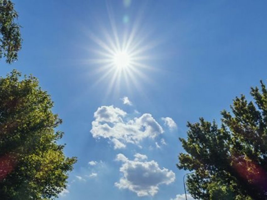 Temperatura të larta gjatë dy ditëve të ardhshme e pastaj bubullima, ky është parashikimi i motit