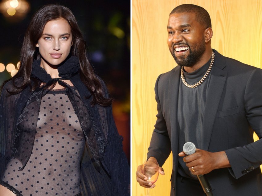 Lart e poshtë po thuhet se Kanye West dhe Irina Shayk kanë nisur një lidhje dashurie!